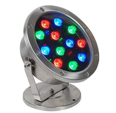 โคมไฟใต้นํ้า LED สระว่ายน้ำ ไฟ LED ประดับใต้นํ้าพุ