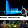 ไฟสระว่ายน้ำ ไฟใต้น้ำ ไฟส่องน้ำพุ Under Water light LED 9W (RGB) - Image 3