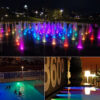 โคมไฟใต้น้ำเปลี่ยนสี LED ไฟน้ำพุแบบขาตั้งปรับองศาได้ 6W RGB - Image 3